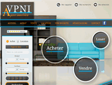Tablet Screenshot of agencevpni.com